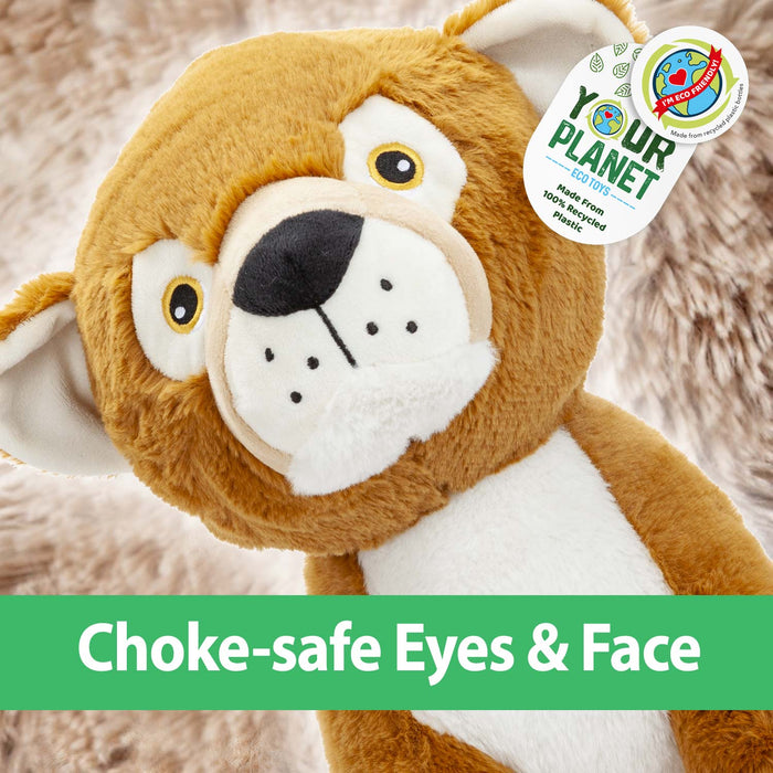 Lioness Soft Toy Eco Plush 100% Recycled