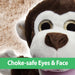 Monkey 24cm Hand Puppet Wild Animal Plush Toy With Sparkle Eyes