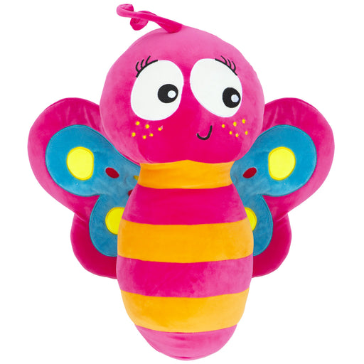 Garden Butterfly 38cm Plush Colourful Cuddly Bug Toy - Oh So Soft