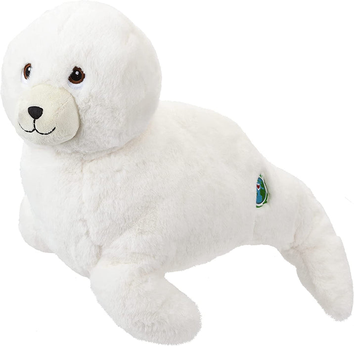 White Seal Soft Toy Eco Friendly Plush 9"  23cm