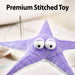 Purple Starfish 50cm Plush Colourful Cuddly Sea Life Toy - Oh So Soft