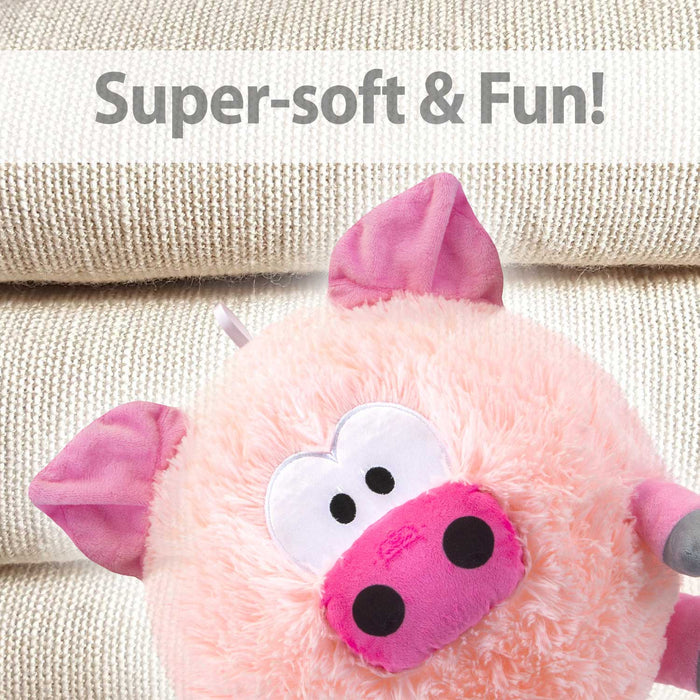 Inflatable 56cm Pig Plush Blow Up Farmyard Cuddly Soft Toy