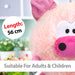 Inflatable 56cm Pig Plush Blow Up Farmyard Cuddly Soft Toy