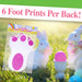 Luxury Bunny Paw Prints Easter Hunt Activity (6 Pack)