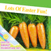 Easter Bonnet Decorating Set Bunny Carrot Daisy Craft Activity (16 Piece)