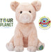 Pig Soft Toy Eco Friendly Plush 100% Recycled Cuddly Environmental 30cm