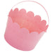 Pink Plastic Easter Bucket With Handle Egg Hunt 12.5cm x 17cm