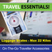 Airline Scales, Travel Essentials, Suitcase Portable Luggage
