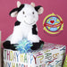 Cow Soft Toy Eco Friendly Plush 100% Recycled Cuddly Environmental 28cm