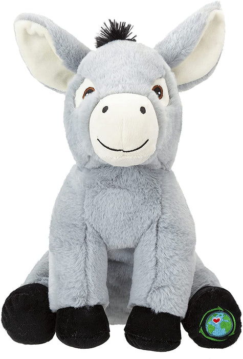 Donkey Soft Toy Eco Friendly Plush 100% Recycled Cuddly Environmental 30cm