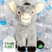 Donkey Soft Toy Eco Friendly Plush 100% Recycled Cuddly Environmental 30cm