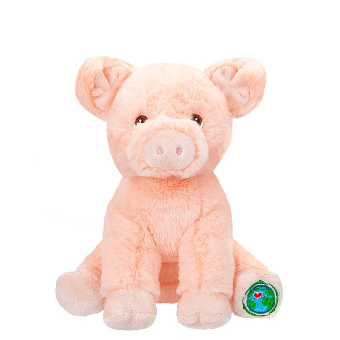 Pig Soft Toy Eco Friendly Plush 9" 23cm