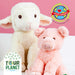 Pig Soft Toy Eco Friendly Plush 9" 23cm