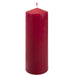 Berry Royale 20cm Pillar Candle Luxury Scented Red Decor