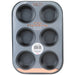 6 Cup Muffin Tray Non Stick - B&Co