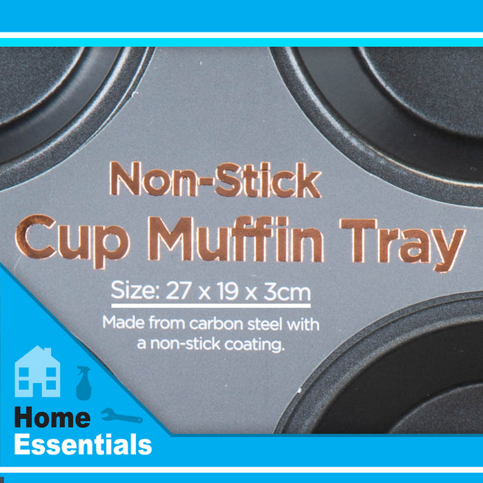 6 Cup Muffin Tray Non Stick - B&Co