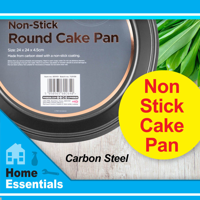 Round Cake Baking Pan 24cm Non Stick B&Co