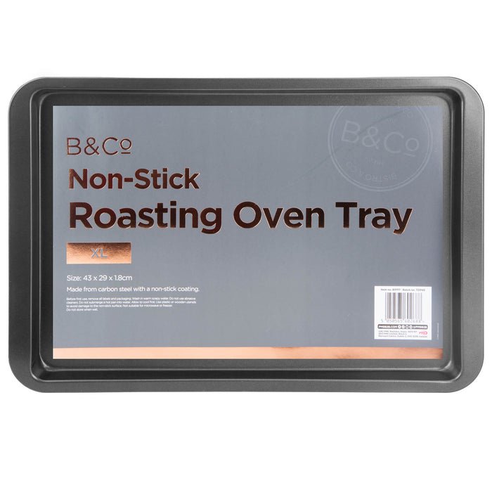 XL Roasting Oven Tray Non Stick - B&Co