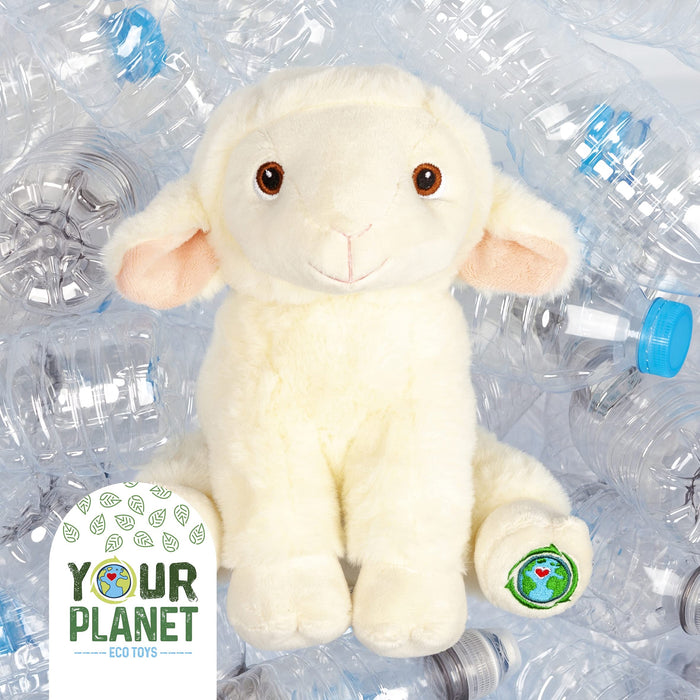 Lamb Soft Toy Eco Friendly Plush 9" 23cm
