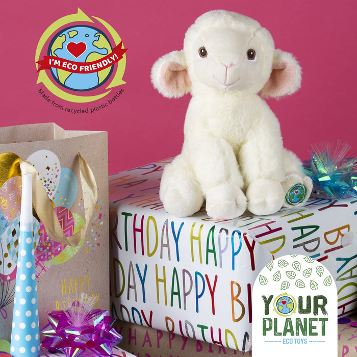 Lamb Soft Toy Eco Friendly Plush 9" 23cm