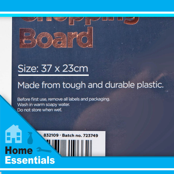 Large Plastic Chopping Board 37 x 23cm