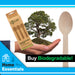 Biodegradable Wood Spoon Set Sustainable Birchwood Cutlery - Eco (24 Pack)
