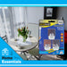 Removable Silver Square Hooks, (Pack of 3) Hanging Solutions