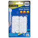 Removable Large Clear Hooks, Pack of 6, Hanging Solutions