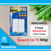 Removable Large Clear Hooks, Pack of 6, Hanging Solutions
