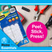 Removable Large Clear Hooks, Pack of 6, Hanging Solutions