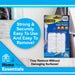 Removable Large Clear Hooks, Pack of 6, Hanging Solutions 2. 7cm x 1. 2cm