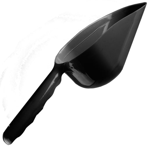 Pet Food Scoop in Black, Dog Food Scoop, Cat Food Scoop, Size 24cm x 7cm