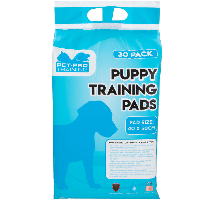 Puppy Training Pads, Pack of 30, House Training, Pet Training Pads 40 x 50cm