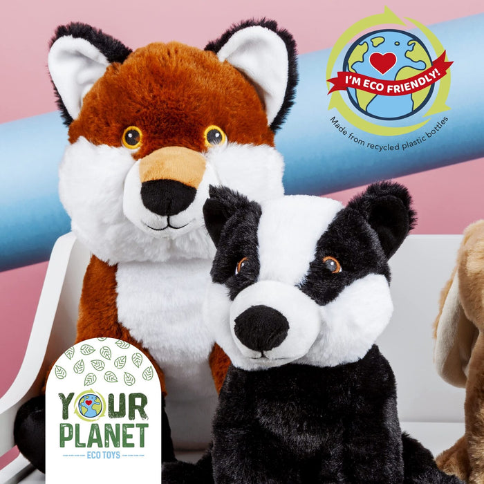 Fox Soft Toy Eco Friendly 23cm