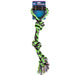 Green Double Knot Rope Jumbo Dog Toy With Handle - Pet-Pro