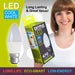 Cool White Candle 5W Bayonet Base Classic LED Frosted Light Bulb - Orma