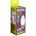 Cool White Candle 5W Screw Base Large LED Frosted E27 Light Bulb