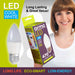Cool White Candle 5W Screw Base Large LED Frosted E27 Light Bulb - Orma