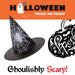 Child’s Halloween Witch Hat with Spider Print, Spooky Costumes, Fancy Dress