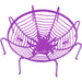 Halloween Sweet Bowl - Spider Web Basket 3D Bowl With Legs Halloween Purple