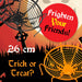 Halloween Sweet Bowl - Spider Web Basket 3D Bowl With Legs Halloween Orange