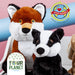 Fox Soft Toy Eco Friendly Plush 100% Recycled Cuddly Environmental 30cm