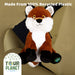 Fox Soft Toy Eco Friendly Plush 100% Recylcled Cuddly Environmental 30cm