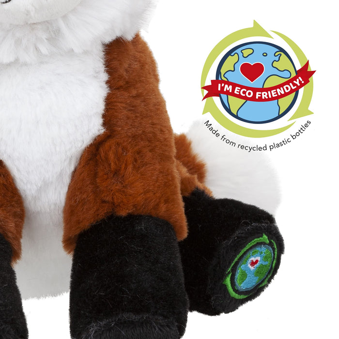 Fox Soft Toy Eco Friendly Plush 100% Recylcled Cuddly Environmental 30cm