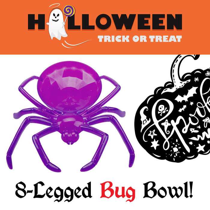 Halloween Sweet Bowl - Spider Bowl Scary Halloween Party - 24cm