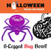 Halloween Sweet Bowl - Spider Bowl Scary Halloween Party - 24cm