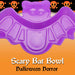 Purple 30cm Bat Bowl Scary Halloween Party - Haunted House