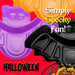 Purple 30cm Bat Bowl Scary Halloween Party - Haunted House