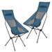 Pack Away Outdoor Portable Camping Chair with Carry Bag (Blue) of