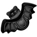 Black 30cm Bat Bowl Scary Halloween Party - Haunted House